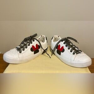Hot Topic Disney Minnie Mouse Women's Low-top Sneakers Collab Groundup, Size 7